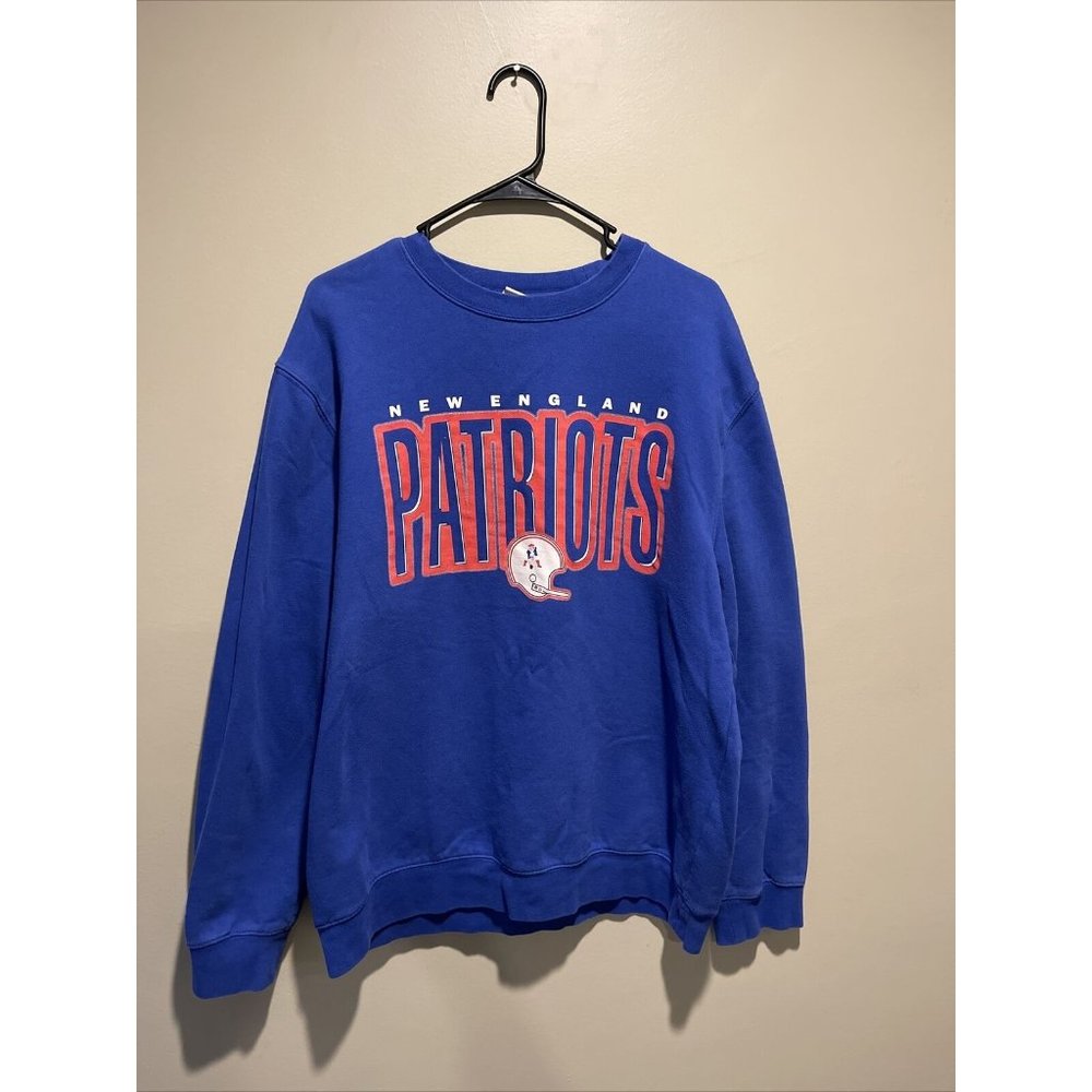 MITCHELL & NESS NEW ENGLAND PATRIOTS SWEATER XL  THROWBACK